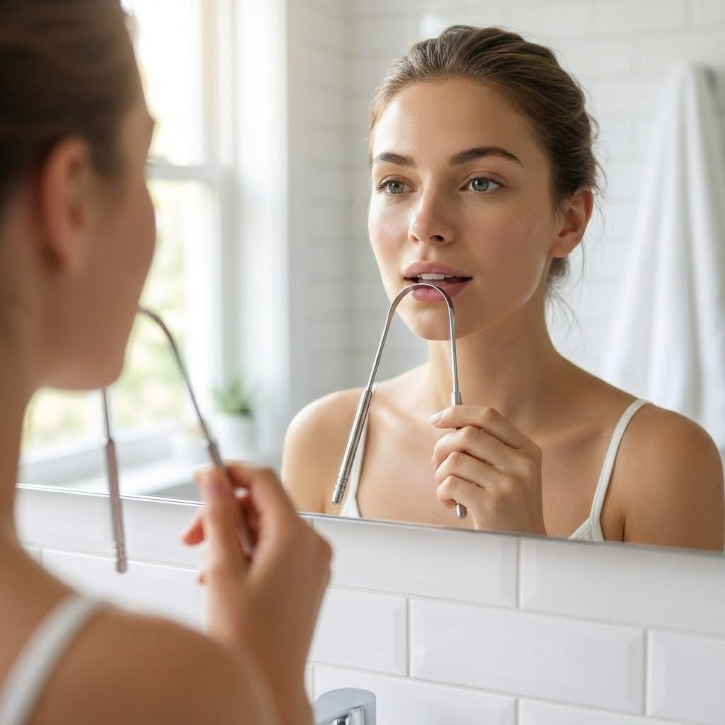 FRESH BREATH - מנקה לשון מקצועי למניעת ריח רע מהפה