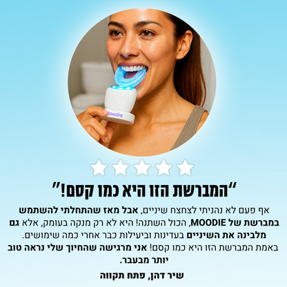 FRESH SMILE™ – מברשת שיניים חדשנית לניקוי יסודי ולחיוך רענן