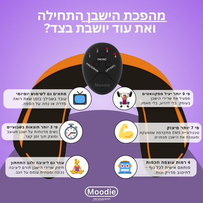 Moodie Booty™ - למראה ישבן מורם, מעוצב וזוהר