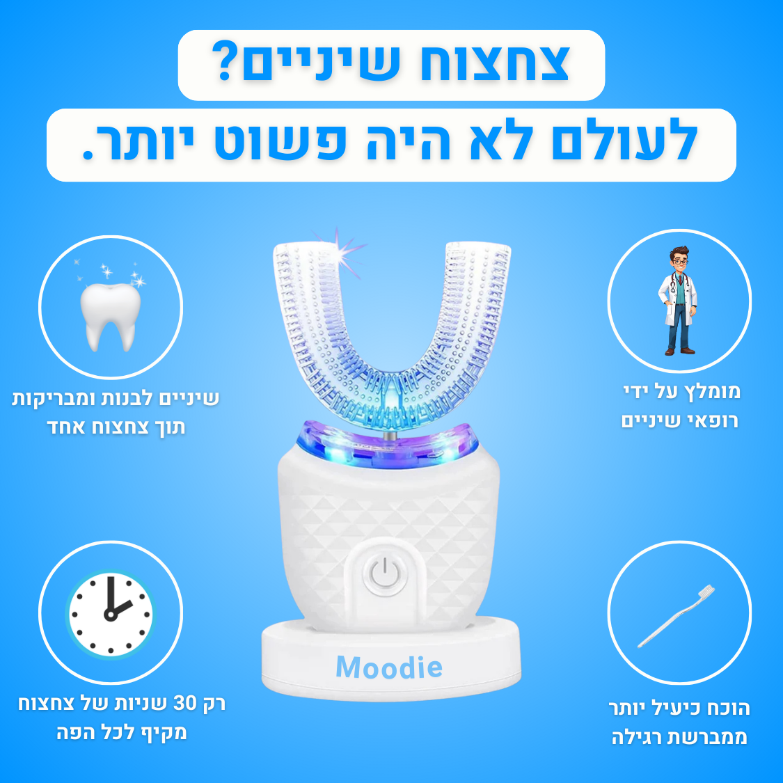 FRESH SMILE™ – инновационная зубная щетка для тщательной чистки и свежей улыбки.