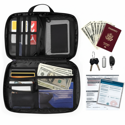 SafeKeep — תיק מגן חסין אש למסמכים וחפצי ערך